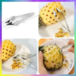 DỤNG CỤ GẮP MẮT DỨA THẦN TỐC BẰNG THÉP CỨNG -