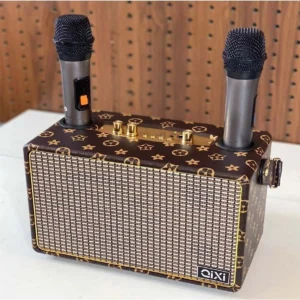 Loa Bluetooth Karaoke SK2036 HTH TECHNOLOGICAL Bản Cao Cấp Nhất Kèm 2 Micro Không Âm Thanh Siêu Hay