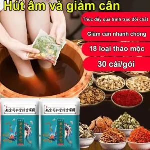 thảo dược ngâm chân 30 cái/gói - Ngâm Chân Thải Độc Tê Chân Giảm giảm cân, hỗ trợ giấc ngủ ngâm chân thải độc foot