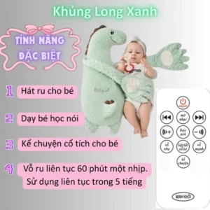 Gối ôm bàn tay cho bé chống giật mình hình gà con dễ thương, cute.