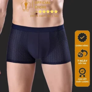 Quần Lót, Sịp Nam Boxer TRAZ Thoáng Khí Chất Liệu Vải Cao Cấp.