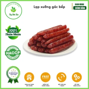 Lạp xưởng (lạp sường) gác bếp, sấy khô chuẩn vị Tây Bắc - Hỏa tốc
