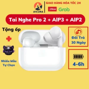 Tai Nghe Bluetooth PRO2 Không Dây Thế Hệ Mới ,Đàm Thoại Hai Chiều
