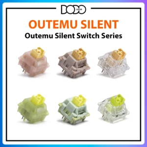 Switch Outemu Silent Lime Peach Crystal Gray White Yellow công tắc bàn phím Switch Silent yên tĩnh không tiếng DoDo Gear