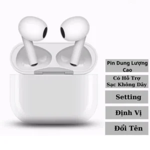 Tai Nghe Bluetooth Không Dây PRO2 Cao Cấp Định Vị Đổi Tên Tự Động Kết Nối Cảm Ứng