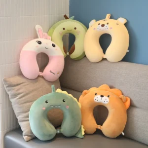 Gối Kê Cổ Chữ U Cao Su Non U23 Hình Thú Dễ Thương Cho Dân Văn Phòng, Ô Tô, Máy Bay, Người Đau Mỏi Vai Gáy - LEMON