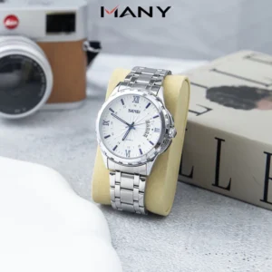 Đồng Hồ Nam Skmei 6216 Dây Kim Loại – Sang Trọng, Lịch Ngày, Chống Nước 3ATM ManYi Watch