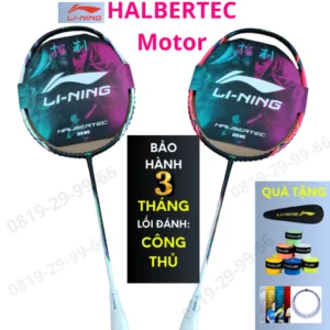 Vợt cầu lông Lining Halbertec motor chính hãng bản 4U khung carbon căng sẵn 11kg 12kg - JIEHU SHOP