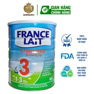 [Mẫu mới]Sữa France Lait 3 900g dành cho bé từ 1 đến 3 tuổi - 100% nhập khẩu Pháp HSD 22/07/2026