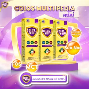 Sữa non cho bé Colosmulti Pedia chuyên biệt hỗ trợ trẻ ăn ngon, giúp tăng câ