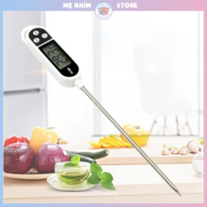 Nhiệt kế điện tử đo thực phẩm, nước, sữa giúp chăm sóc bé yêu an toàn - Shop Mẹ Nhím