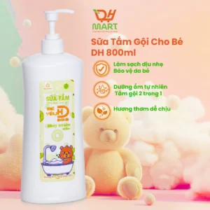 Sữa Tắm Gội Cho Bé DH 800ml
