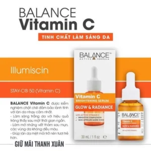 Tinh Chất Giảm Thâm, Trắng Da Balance Active Formula Vitamin C Brightening Serum (30ml)