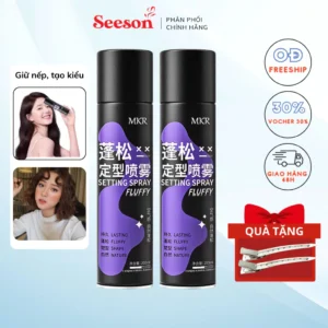 Gôm xịt tóc MKR, Gôm xịt giữ nếp tóc làm phồng tóc, tạo kiểu tóc không gây bết dính, an toàn cho tóc
